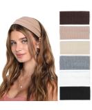 Headbands Women Elastic Wide Hairband Boho Soft Headband Sport Yoga Fashion Hair Accessories 6 Pieces Type B - Buy Online on GoSupps.com