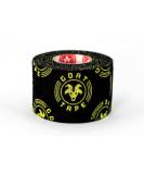Goat Tape Scary Sticky Premium Athletic/Weightlifting Tape Black & Yellow Pack of 2 - Buy Online on GoSupps.com