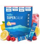 Nello Supercalm - Drink Mix | Contains KSM-66 Ashwagandha L-Theanine Magnesium Glycinate and Vitamin D3 20 Servings (Travel Packets) 20.0 Servings (Pack of 1) - Buy Online on GoSupps.com