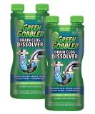 Green Gobbler Liquid Hair Drain Clog Remover & Cleaner, For Toilets, Sinks, Tubs - Septic Safe, 2 Pack - Buy Online on GoSupps.com