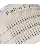 Bodermincer 0.1 C Curl False Eyelashes - Individual Lashes 120pcs 8-16mm Natural Long Cluster Extensions for Stunning Makeup - Buy Online on GoSupps.com