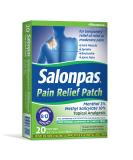 Salonpas Pain Relieving Patch 20 Count - 12 Hour Relief for Back, Neck, Shoulder, Knee Pain - Buy Online on GoSupps.com