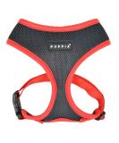 Puppia Soft Harness II - Comfortable & Adjustable Dog Harness for Small & Medium Dogs - Gray M - Buy Online on GoSupps.com