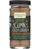 Frontier Herb Organic Ground Cumin Seed - 1.76 oz | Premium Quality Spice - Buy Online on GoSupps.com
