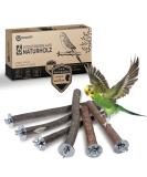6 Natur Beckbagen for Bird Cages | Premium Accessories for Budgies | Base Bars & Wellensing Toys | Ideal for Small & Large Cages - Buy Online on GoSupps.com
