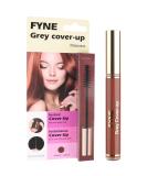 FYNE Root Touch Up Hair Mascara - Pack of 4 - Instant Auburn Grey Hair Cover Up - Magic Retouch Temporary Hair Colour for Men & Women Auburn mascara 4 - Buy Online on GoSupps.com