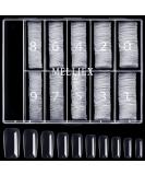500 Pieces Acrylic Artificial Nails - Transparent False Art Nail Tips for Women - Gel Nail Enhancements - Buy Online on GoSupps.com
