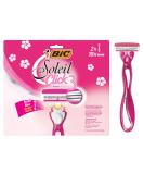 BIC Simply Soleil Click Women's Disposable Razor Pink 18 Pack - Smooth, Close Shave - Buy Online on GoSupps.com