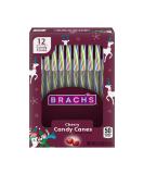 Brach's Holiday Cherry Candy Canes - 12ct Box | Perfect Stocking Stuffer & Festive Holiday Treats - Buy Online on GoSupps.com