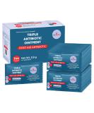 Triple Antibiotic Ointment Packets - 144 Box | Fast Healing First Aid Cream with Bacitracin Zinc & Neomycin Sulfate for Wounds Burns Cuts & Scratches - Buy Online on GoSupps.com
