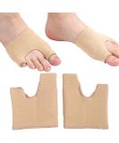 Breathable Bunion Corrector | U-Shape Hallux Valgus Pads | Orthopedic Bunion Relief Sleeves Kit for Comfort & Support - Buy Online on GoSupps.com
