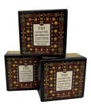 Fiji Exfoliating Spa Soap Set - 3 Square Bars 6.35 oz Each | Luxurious Skin Care for All Skin Types - Buy Online on GoSupps.com
