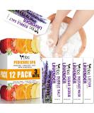 Revitalize Your Feet with Lavender Foot Peel Mask | Corneal Removal & Spa Pedicure Set for Soft Smooth Skin - International Shipping Available - Buy Online on GoSupps.com