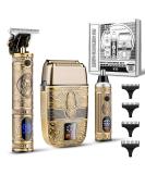 Karrte Professional Hair Trimmer & Beard Shaver Kit for Men | Electric Razor & Grooming Set | Ideal Barber Supplies Gifts - Buy Online on GoSupps.com