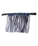 Premium Fly Mask with Fringes & Velcro for Horses - Ideal for Shetty Pony COB & Warmblood - Blue Color - Buy Online on GoSupps.com