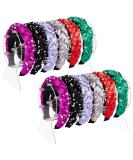 Yesland 2 Pack Acrylic Headband Holder - Clear Organizer Stand for Girls - Hairband & Hair Clasp Storage Rack - Buy Online on GoSupps.com