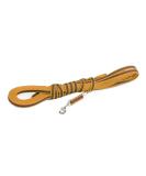 Buy IDC Color & Gray Rubberized Leash - 14mm x 10m with Loop | Durable & Stylish Pet Leash | International Shipping - Buy Online on GoSupps.com