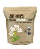 Anthony's Organic Buckwheat Flour, 3 lb, Grown in USA, Gluten Free, Vegan - Buy Online on GoSupps.com