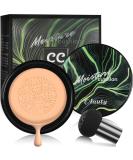 Mushroom Head Air Cushion CC Cream: Long-Lasting Moisturizing BB Cream Makeup with Sponge - Buy Online on GoSupps.com