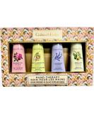 Crabtree & Evelyn Hand Therapy 4-Pack - Rosewater, Sweet Almond, Lavender, Avocado (0.9 oz Each) - Buy Online on GoSupps.com