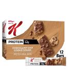 Kellogg's Special K Protein Bars, 12g Protein Snacks, Meal Replacement, Chocolatey Chip Cookie Dough, 19oz Box (12 Bars) Chocolatey Chip Cookie Dough 1 Box (12ct Box) - Buy Online on GoSupps.com