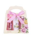 Accentra Sweet Peony Shower Set | Women s Gift Box | 3-Part Care Set - Shower Gel Body Lotion Bubble Bath | Perfect for Valentine s Day & Mother s Day - Buy Online on GoSupps.com