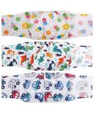 Buy Micoooyo Washable Abdominal Bandage for Males | Reusable Dog Diapers | Medium Suctionable Dog Wraps (3-Pack) - Animals Fruits & Cars | Adjustable Closure 33-40.6cm Waist - Buy Online on GoSupps.com