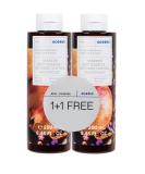 Revitalizing Corrres Pomegranate Grove Shower Gel Set 1+1 | Aloe Vera Infused Vegan & Dermatologically Tested | 500ml Total | Perfect for International Shipping - Buy Online on GoSupps.com