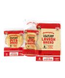 Joseph's Low Carb Pita, Lavash, and Mini Pita Combo Value Pack - 3 Packages Total - Buy Online on GoSupps.com