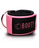 Booty Basics Pink Fitness Ankle Strap for Cable Machines - Padded Ankle Attachment for Women - Leg and Glute Workout Essential - Buy Online on GoSupps.com