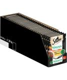 SHEBA Natures Collection in Sauce - Premium Wet Cat Food with Chicken - 28 x 85g Portion Bags - Ideal for International Shipping - Buy Online on GoSupps.com