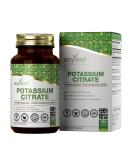 Ezyleaf Nutrition Potassium Citrate Capsules | 180 High Strength 1000mg Potassium Citrate | Clean Formula | Potassium Supplements - Buy Online on GoSupps.com