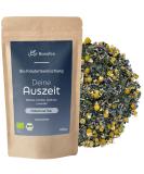 ORGANIC Evening Tea 100g - Your time out with valerian lavender lemon balm chamomile loose herbal tea blend for relaxation in the evening - Buy Online on GoSupps.com