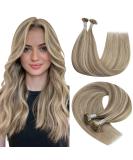 Youngsee Bonding Extensions Real Hair 40 Cm Extensions Real Hair Bondings 1g Extensions Bondings Real Hair U Tip Keratin Bondings Real Hair Light Brown Strahn Platinblond Hot Fusion 50g 1g/S #P8A/60 40 CM-U TIP 1-1- #P8A/60 - Buy Online on GoSupps.com