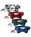 LLHK 4 Pack Small Fish Cat Collars with Bow Tie and Bell | Personalized Breakaway Kitten Collar | Adjustable 7-12inch | Cute for Girl/Boy Cats | Pet Supplies & Accessories - Buy Online on GoSupps.com