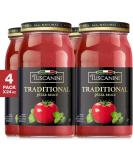 Tuscanini Traditional Italian Pizza Sauce 24.3 Oz - 4 Pack | Non GMO  Vine Ripened  Kosher | Product of Italy - Buy Online on GoSupps.com