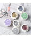 Grospe 6 Colors 3D Metallic Nail Gel Polish for Creative Nail Art - Emboss UV Gel Sculpture Design Manicure DIY - Buy Online on GoSupps.com