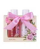 Accentra - shower set women gift set Sweet Peony in a beautiful gift box - 2 -part care set with shower gel and body lotion - wellness gift set for Valentine's Day Mother's Day & Christmas - Buy Online on GoSupps.com