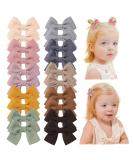 Jollybows 20-Piece Baby Girls Hair Clips & Loops - Colorful Hair Accessories for Kids & Teens (2 inches) - Buy Online on GoSupps.com