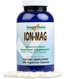 Good State ION-MAG Ionic Magnesium Chloride Supplement - 240 Veggie Capsules - Buy Online on GoSupps.com