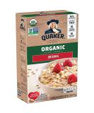 Quaker Organic Non-GMO Instant Oatmeal Original 8 Packets x 6 - USDA Certified - Buy Online on GoSupps.com