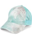 Stylbreaker women ponytail baseball cap in a batik look with mesh use baseball cap Velcro fastener adjustable 04023081 unit size gray-turquois - Buy Online on GoSupps.com