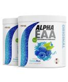 Alpha EAA Powder 2x462g - Delicious Blue Raspberry Amino Acid Drink | Vegan All 8 Essential Amino Acids Made in Germany | Optimal Value - Buy Online on GoSupps.com