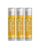 Buy Peanut Butter Banana Lip Balm - Set of Three | Nourishing & Natural Moisture for Lips - Buy Online on GoSupps.com