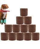 Anampion Self-Adhering Bandage 5cm x 4.5m | Non-Woven Adhesive Bandage for Humans & Animals | Flexible Self-Adhesive for Ankle Swelling | 12 Rolls Deep Skin Color - Shop Internationally! - Buy Online on GoSupps.com