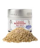 Gustus Vitae Lemon Rosemary Sea Salt - Non-GMO Magnetic Tin - Gourmet Seasoning Crafted in Small Batches - Buy Online on GoSupps.com
