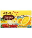 Celestial | Lemon Zinger Tea | 6 x 20 Bags - Buy Online on GoSupps.com