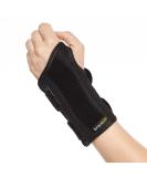 Braceup Wrist Bandage for Pain Relief - Carpal Tunnel & Tendinitis Support | Left Hand L/XL - Durable & Comfortable - Buy Online on GoSupps.com