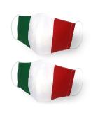 Kanguru Unisex Green Mask Adult Multi-Coloured 1251 - Italian Flag Design - Buy Online on GoSupps.com