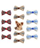 RDWESZOD 12 Pcs/6 Pairs Classic Check Pattern Hair Clip for Dogs Cats - Buy Online on GoSupps.com